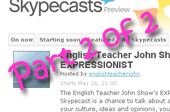 Expressionist Live: Mp3 audio from our first live skypecast!